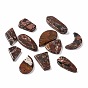 Natural Gemstone Pendants, Teardrop & Moon & Rhombus & Trapezoid