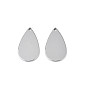 304 Stainless Steel Pendants, Teardrop