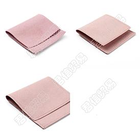 12 piezas 3 estilos bolsas de regalo de microfibra para joyas, bolsos estilo sobre, plaza