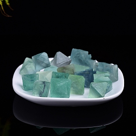 Natural Fluorite Beads, for Aroma Diffuser, Wire Wrapping, Wicca & Reiki Crystal Healing, Display Decorations
