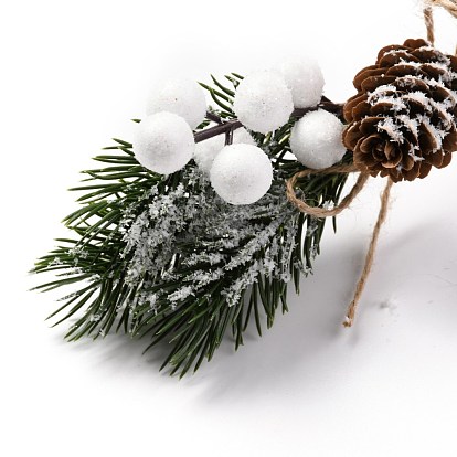 Пластиковые искусственные зимние рождественские моделирование сосны выбирает декор, на рождество гирлянда праздничный венок украшения