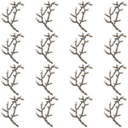 16шт. тибетский стиль сплава многожильные звенья, филиал