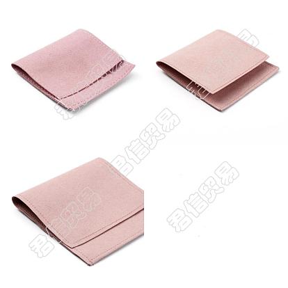 12 piezas 3 estilos bolsas de regalo de microfibra para joyas, bolsos estilo sobre, plaza