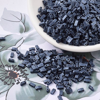 Миюки половина бусины тила, японский бисер, 2 отверстие