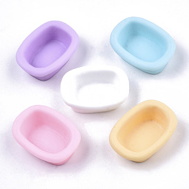 Opaque Resin Cabochons,Tub