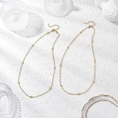 304 креста нержавеющей стали цепные ожерелья