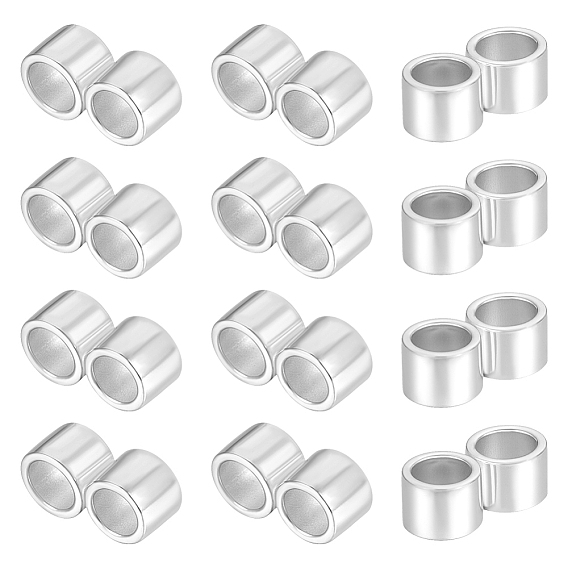 925 Разделительные планки из стерлингового серебра, для изготовления кожаных браслетов, число 8, 2-луночное, с замшевой тканью из поликарбоната квадратной серебряной полировальной салфеткой