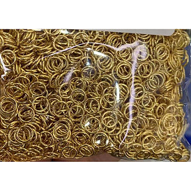 2000pcs anneaux de saut ouverts en laiton, rond