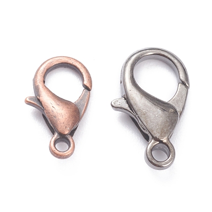 Alloy Lobster Claw Clasps, Parrot Trigger Clasps, Cadmium Free & Lead Free