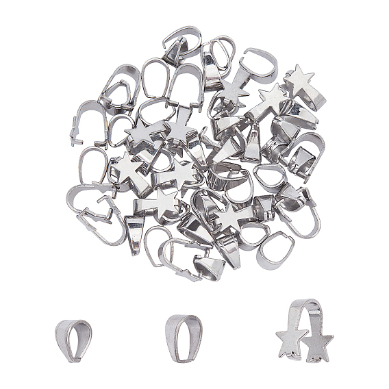 304 Stainless Steel Snap on Bails