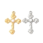 Подвески из бисера, крест прелести, с 304 фурнитурой из нержавеющей стали, ионное покрытие (ip)