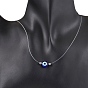 Lampwork Pendant Necklaces for Women, with Nylon Wire