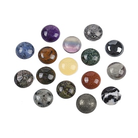 Gemstone Cabochons, Half Round