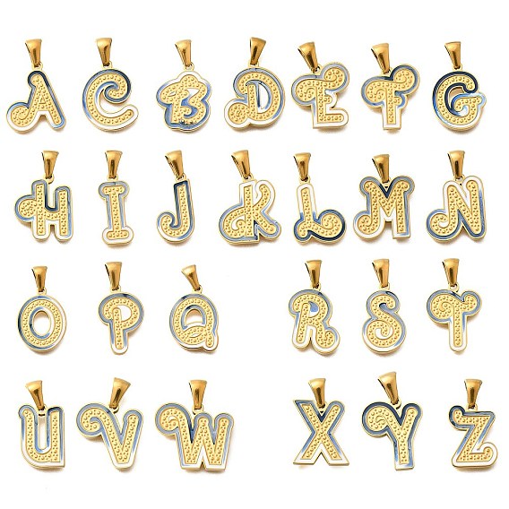 304 подвески из нержавеющей стали, с эмалью, ионное покрытие (ip), лазерная резка, реальный 18 k позолоченный