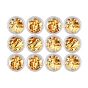 Gold & Silver Foil Nail Art Tinfoil Stickers Decals, For Nail Tips Decorations