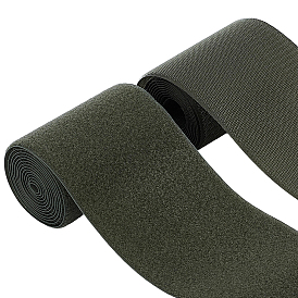 2 Rolls Nylon & Blended Magic Tapes, Fastener Hook Side, Clothes Accessories