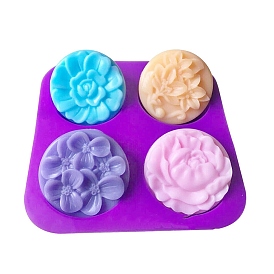 Силиконовые формы для мыла в форме цветов своими руками, формы для литья смолы, для уф-смолы, изготовление ювелирных изделий из эпоксидной смолы