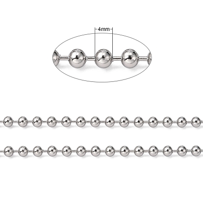 304 chaînes de billes en acier inoxydable