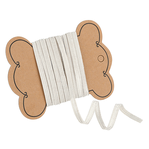 Polyester Ribbon, Flat with Strip Pattern, Garment Accessories