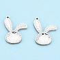 925 Sterling Silver Pendants, Rabbit Charms