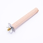 Parrot Perch Stand, Natural Wood Bird Stand, Perches, for Bird Cage