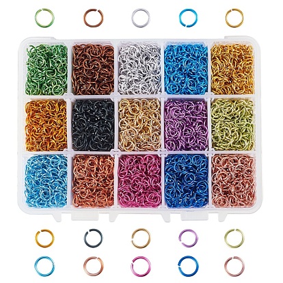 Aluminum Wire Open Jump Rings
