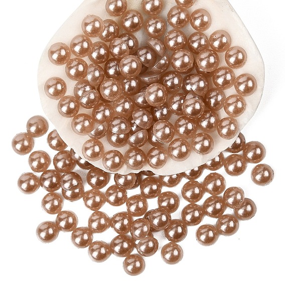 100 кабошоны из пластика имитация жемчуга шт, полукруглый