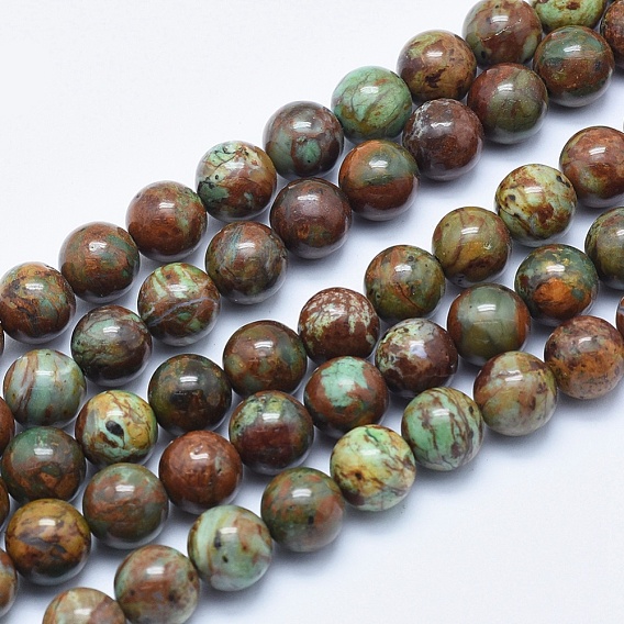 Natural Quartzose Jade Beads Strands, Round