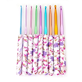 Printed ABS Plastic Crochet Hooks Needles, for Braiding Crochet Sewing Tools