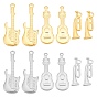 12Pcs 6 Style 304 Stainless Steel Pendants & Cabochons for Enamel, Mixed Shape
