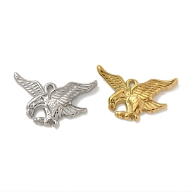 304 Stainless Steel Pendants, Eagle Charm