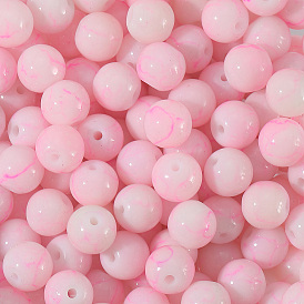 3нити запекания окрашенных стеклянных круглых бусин