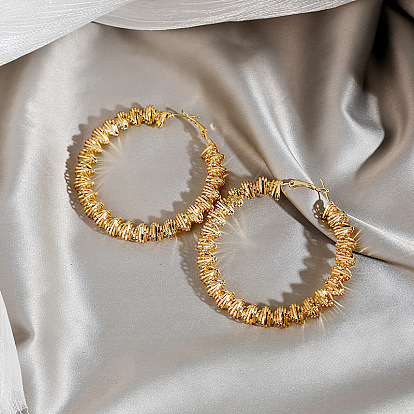 Серьги железным обручем, украшения для женщин, кольцо