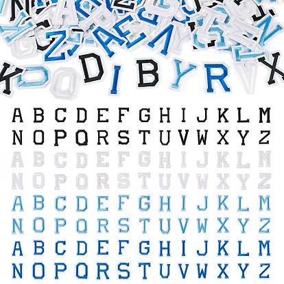 104шт. 4 стили полиэстер/ткань нить тканевая нашивка, аксессуары для костюма, Письмо ~ Z