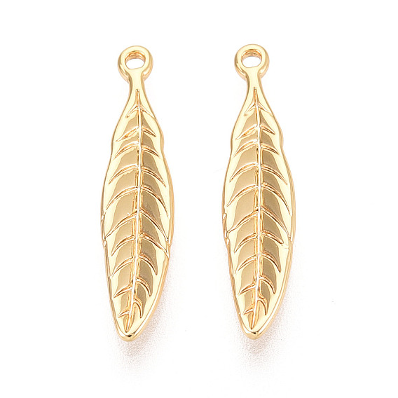 Подвески из текстурированной листовой латуни, без никеля 