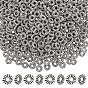 600 Perles en alliage de style tibétain, fleur