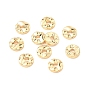 Perles d'espacement en laiton shegrace, disque, sans cadmium et sans nickel et sans plomb