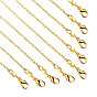 Metal O-Chain Pendant Necklace for DIY Jewelry, Chic and Minimalist Collarbone Chain