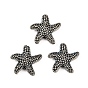 Сплавочные овальные бусины тибетского стиля , морская звезда, без кадмия и без свинца