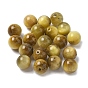 Natural Tiger Eye Beads, Dyed, Round