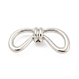 Brass Connector Charms, Bowknot Links