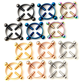 316 хирургическая клипса из нержавеющей стали на кольцах для сосков без пирсинга