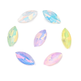 Glass Cabochons, Faceted, Horse Eye