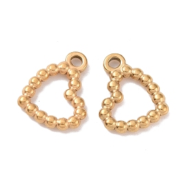 304 подвески из нержавеющей стали с ионным покрытием (IP), сердце