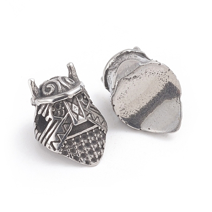 304 Stainless Steel Beads, Gladiator
