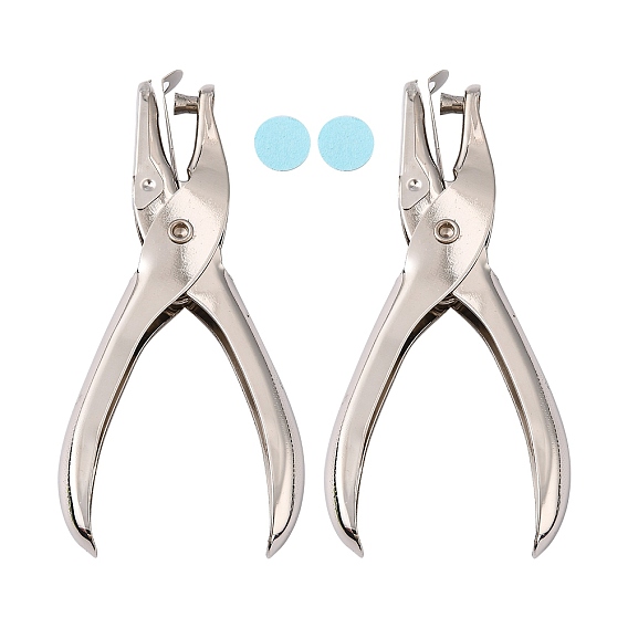 Железный перфоратор на одно отверстие для крафт-бумаги, может мешочек 6 мм круглое отверстие