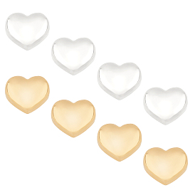 304 Stainless Steel Beads, Heart