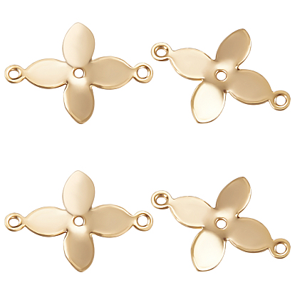 100 шт. латунные подвески для разъемов, цветок ссылки, долговечный