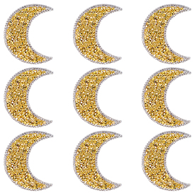 Стразы из смолы, термоклеящиеся стразы, пришивные/приклеиваемые утюгом нашивки на ткань, звезда/луна/роза/бабочка