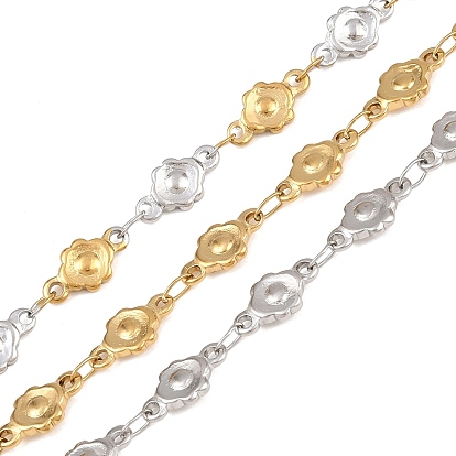 304 из нержавеющей стали цепи связи цветок, пайки, ионное покрытие (ip)